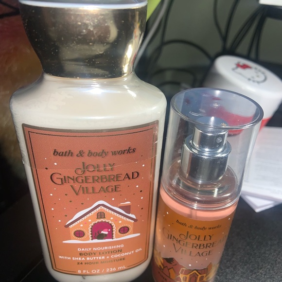Jolly Gingerbread Lotion and Mini Mist Spray - Picture 2 of 2